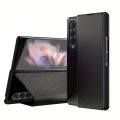 For Samsung Z Fold5 Fold3 Mobile Phone Case W23 Folding Screen Flip Kevlar Carbon Fiber Pattern Protective Cover. 