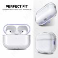 For Airpods Pro 2 lanyard Case soft tpu airpod pro 2 transparent case For woman clear cover for apple airpods pro 2 capa fundas. 