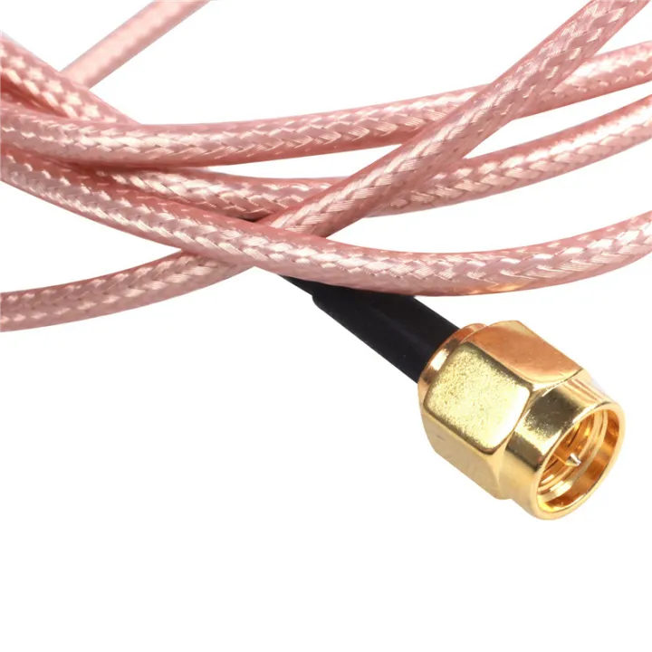 TWEXQNY%206X%203%20Feet%20SMA%20Male%20Plug%20to%20BNC%20Male%20RF%20Pigtail%20Jumper%20Caxial%20Cable%20RG316%201m%20-%20Image%207