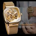 1pc Men's Mechanical Watch With Automatic Display, Ideal choice for Gifts. 
