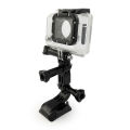 【3C VictoryEagle】9 in 1 Helmet Front Side Quick Clip Mount Kit for GoPro 6 3 2 Session - Black. 
