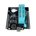 AVR ISP Programmable Expansion Shield Board Burning Bootloader Programmer Atmega328P Boot Loader Module With Buzzer & LED Indicator For Arduino UNO R3. 