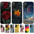 For Infinix Note 7 Lite X656 Soft Cute Cartoon Fashion Painted Painted Matte Cover For Note7 Bumper 6.6 Phone case.