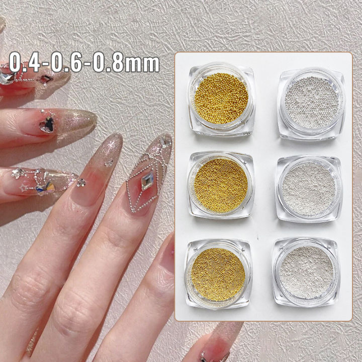 0.4mm-1.5mm%203D%20Steel%20Tiny%20Nail%20Art%20Decoration%20Gold%20Silver%20Steel%20Ball%20Nail%20Art%20Caviar%20Beads%20Nails%20Beads%20DIY%20Jewelry%20Accessories%20-%20Image%202
