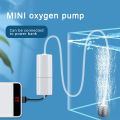 Aquarium Oxygen Air Pump Fish Tank USB Silent Air Compressor Aerator Portable Mini Small Oxygenator Aquarium Accessories 5V 1W. 