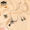 Spider-Shaped Faux Gem Necklace Earrings Ring Alloy Exaggerated Women Halloween Ornament Party Jewelry. 