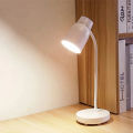 YAGE T119C White Rechargeable USB Table Desk Lamp 3 Mode White Warm Eye Protection Care Soft Light LED Reading Night Touch Control. 