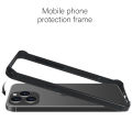 Aluminum Frame Metal Bumper Slim Case For iPhone 15 Pro Max Armor with Soft Inner Bumper Raised Edge Protection For iPhone 15 Plus For iPhone 14 Pro Max 13 Pro Max 12 Pro Max Cover. 