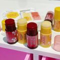 2pcs Fruit Mini Lip Balm Moisturizing Nourishing Anti-Wrinkle Lip Care Mask Set Anti-Drying Reduce Sleep Fine Lines Lipstick New. 