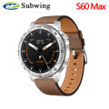 S60 Max Smart Watch Wireless Charger 1.62 Inch 420mAh 480*480 Wireless Charging Men Smartwatch Bluetooth Call. 