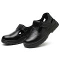 Summer labor protection shoes, anti-smashing, anti-puncture sandals, wear-resistant and non-slip rubber soles, construction site shoes, breathable holes, one piece of delivery. 
