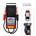 Battery Load Tester[[0-100A]]6V-12V]]Battery Charging System Output Test Color-coded Analog Display Tester for Truck]]]]RRT. 