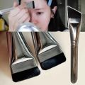 【Happy childhood memories】(NEW)Korean Korean Foundation Brush New Bare Skin Lightweight Flat Head Thin Ultra-thin Concealer Brush Makeup Facial Mask.