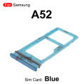 For Samsung Galaxy A52 Sim Card Sim Tray MicroSD Holder Slot Replacement Parts.