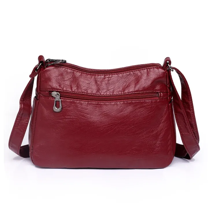 Women%20Bag%20Fashion%20Multi%20Pocket%20Shoulder%20Bag%20Women's%20New%20Versatile%20Soft%20Leather%20Crossbody%20Bag%20Women's%20Middle%20Aged%20Mother's%20Bag%20-%20Image%206