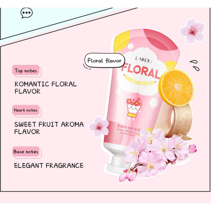 Laikou Floral Fragrance Hand Cream 50g