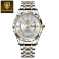 Swiss New Men's Watch Automatic Mechanical Waterproof Business Double Calendar Luminous Men's Quartz Watch. 