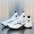 New High-Top Shoes Men's Shoes Sports Sneakers Teen Trend Basketball Shoes Casual Sneakers Mesh Shoes.