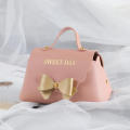 Wedding Gift Box Bag Chocolate Box Wedding Handbag Candy Boxes Creative Leather Gifts Box Wedding Favors Box Leather Gift Box Bag. 