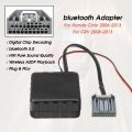 Car Wireless Bluetooth Module Adapter Aux Audio Cable for Honda Civic 2006-2013 CRV 2008-2013. 