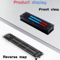 KOGEEK VHM-902 Dual 30 Level LED Music Spectrum Level Stereo Amplifier LED Music Frenquency Indicator Pieces Need to Combined DIY Tool Kits.