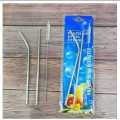 Metal Straws Reusable Metal Straw Stainless Steel Metal Straw Metal Straw Cleaner Metal Straw Metal Straw With Tumbler 3pcs pack. 
