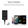 Wireless Charger Receiver Support Type C/Micro USB/Lightning Fast Wireless Charging Adapter For iPhone 5 Android Wireless Charge. 