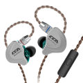 CCA C10 4BA+1DD Hybrid In Ear Earphone Hifi Running Sports Earphone 10 Drive Unit DJ Headset Noise Cancelling. 