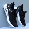 Spring White Casual Shoes Breathable Non-slip Walking Sneakers Men Shoes Outdoor 2023 Comfortable Fashion Lace Up Running Shoes KEEMEEUYZO.