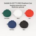 QCY T13 ANC 2 Only Cover Carrying Cover Shockproof Earbuds Protective Cover Box for buds Soft Silicone Bluetooth Headphone Cover.