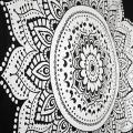 Common Indian Ethnic Mandala Wall Hanging Tapestry Bohemian Bedspread Mat Dorm Decor.