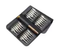 BAG With 24 In 1 Bit Multi-Purpose Precision Screwdriver Interchangeable Bit Set Portable Telecommunication Tools Sets. 