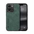 xprmy for Vivo V25 5G Phone Case Luxury Leather Skin Sensing TPU Wrap Back Cover.