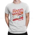 Mach Go tshirt for men speed racer clothing novelty polyester T shirt Homme. 