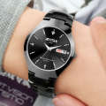 Korean version of minimalist fashionable colored student and women's watch, couple's waterproof ultra-thin quartz men's steel watch wrist. 