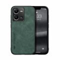 xprmy for Vivo V25 5G Phone Case Luxury Leather Skin Sensing TPU Wrap Back Cover.