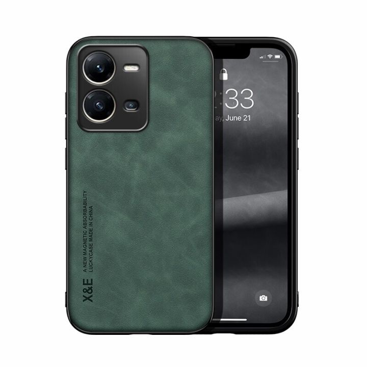 xprmy%20for%20Vivo%20V25%205G%20Phone%20Case%20Luxury%20Leather%20Skin%20Sensing%20TPU%20Wrap%20Back%20Cover%20-%20Image%202