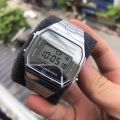 (Ready Stock) G .Shock Men Sport Digital Classic Square Watch Shockproof and Waterproof Stainless Steel Band Sports Business Wrist Watches with 2 Year International Warranty A168WEM-7D.