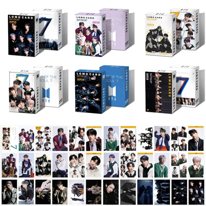 K-POP%20BTS%20%E2%9D%A4%2030Pcs/SET%20LOMO%20Card%20BTS%20Bangtan%20Photo%20Cards%20Fans%20Collection%20-%20Image%205