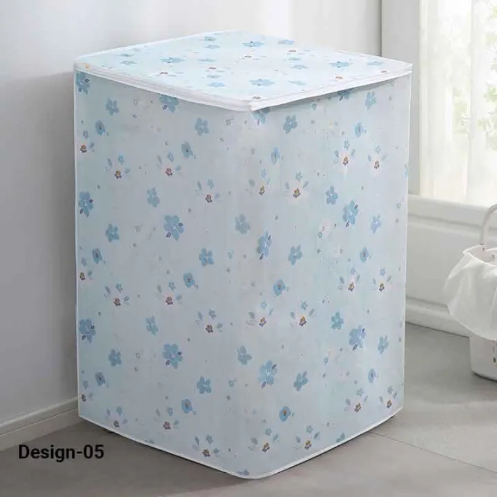 1pc%20Waterproof%20Washing%20Machine%20Cover,%20Top%20Loading%20Washing%20Machine%20Cover,%20Arranged%20Roller%20Laundry%20Dustproof%20Protector%20-%20Image%206