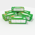 56 Box 120X2 Ply Planet Facial Tissue Paper Random Design Box. 