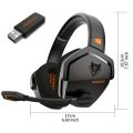 NUBWO G06 Gaming Headset for PS5, PS4, XBOX,PC, Mac, 2.4GHz Ultra-Low Latency Noise Cancelling Bluetooth Headphones With Mic. 