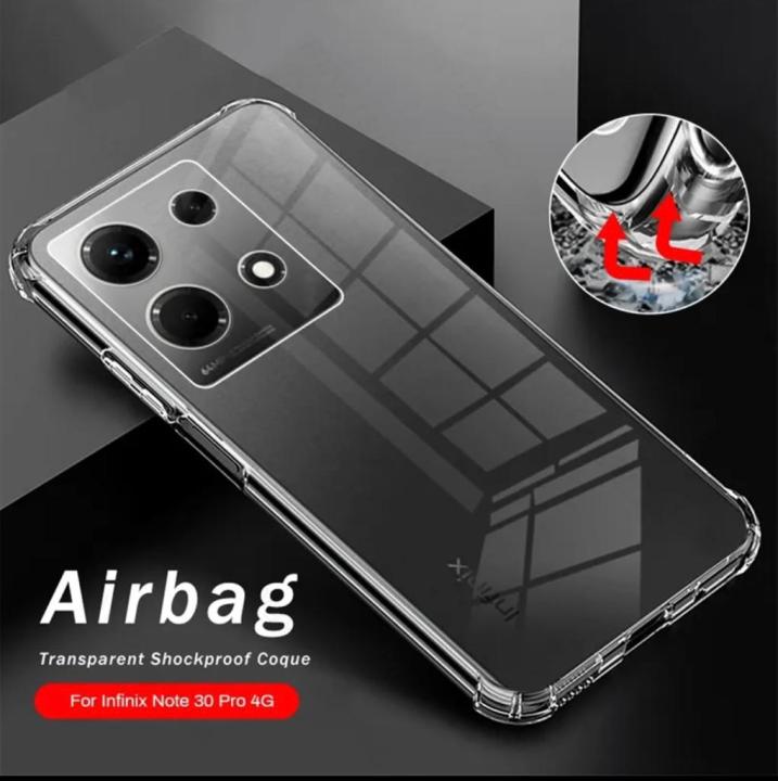 Infinix%20Note30%20Pro%204G%20Back%20Cover%20Transparent%20Soft%20Bumper%20Clear%20Back%20Case%20Imported%20-%20Image%203