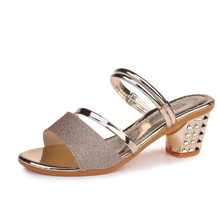 2022%20New%20Women's%20Sandals%20Summer%20Style%20Wedges%20Pumps%20High%20Heels%20Slip%20on%20Bling%20Fashion%20Gladiator%20Heels%20Shoes%20Ladies%20Open%20Toe%20Slides%20-%20Image%206