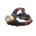 LED Rechargeable Headlight Dual Light Zoom Headlamp for using in OT Cycling BK Riding and fishing. 