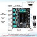 ZK-MT21 2.1 Channel Bluetooth 5.0 Subwoofer Amplifier Board 50WX2+100W Power Audio Stereo Amplifier Board Bass AMP AUX.
