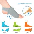 1 Pair Arch Support Sleeves Plantar Fasciitis Heel Spurs Foot Care Flat Feet Relieve Pain Sleeve Socks Orthotic Insoles Pads.