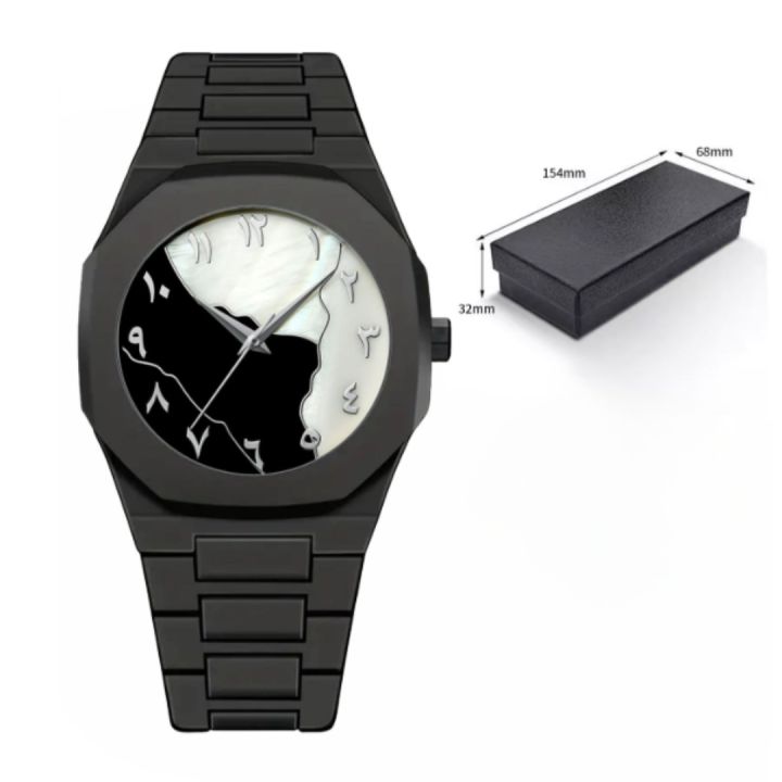 Men's%20Arabic%20Numeral%20Quartz%20Watch%20PC%20Plastic%20Material-%20Aura%20Arabic%20Watch%20-%20Black%20-%20Image%208
