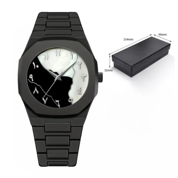Men's%20Arabic%20Numeral%20Quartz%20Watch%20PC%20Plastic%20Material-%20Aura%20Arabic%20Watch%20-%20Black%20-%20Image%208