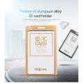 1 PCS Reap Aluminum Name Badge Holder Vertical ID Card holder. 